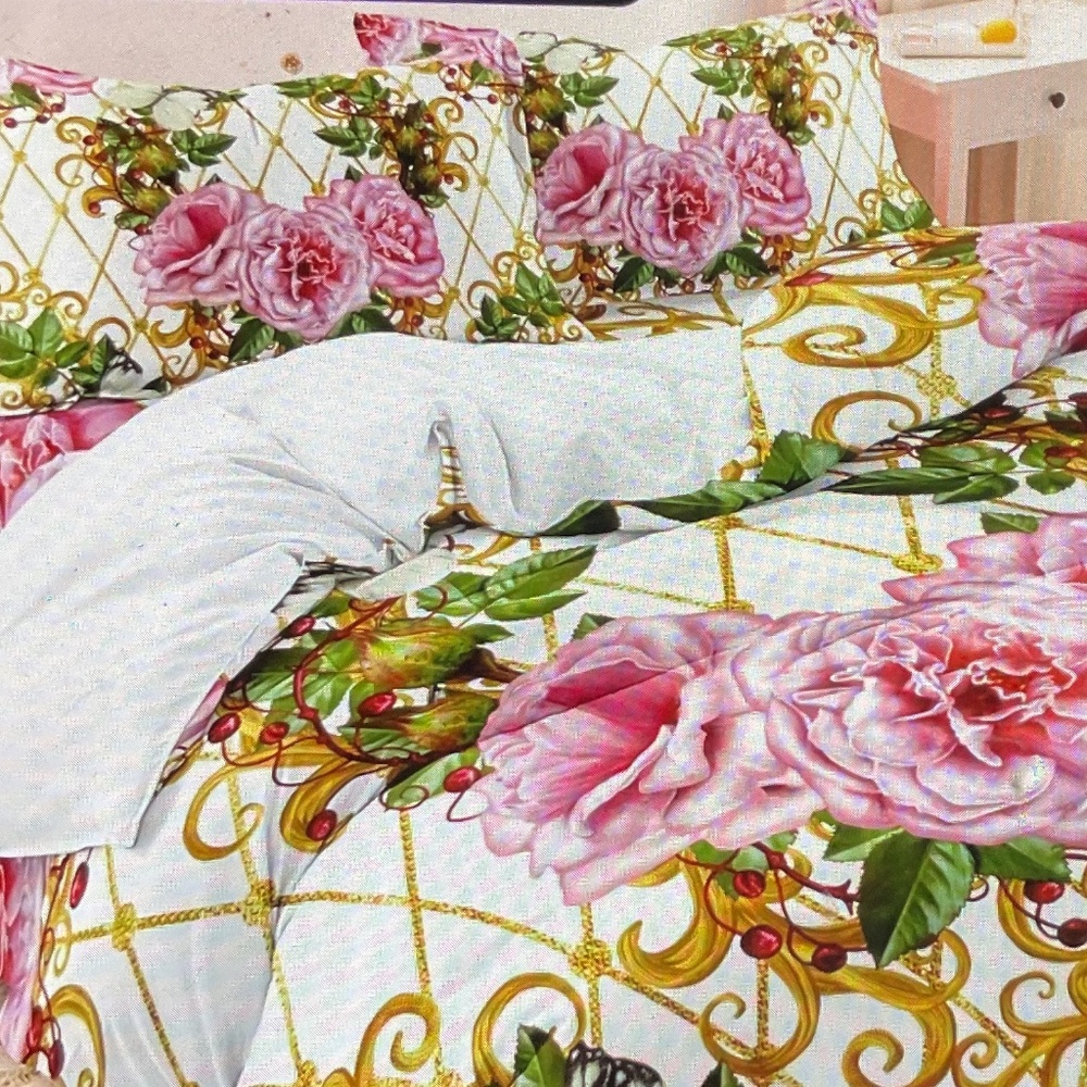 Set floral bedding